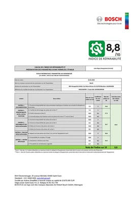 Lave-linge hublot Bosch WGG244FSFR - UBAYE ELECTROMENAGER