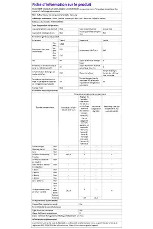 Réfrigérateur américain Samsung RH69DG895ESL