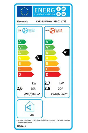 Climatiseur mobile Electrolux Climatiseur portable Comfort 600 EXP38U340HW