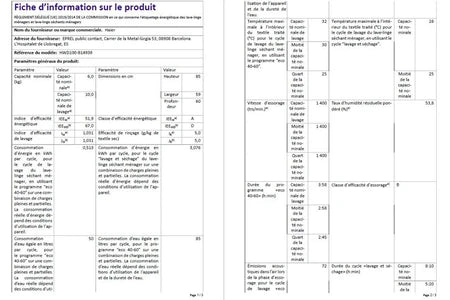 Lave-linge séchant Haier HWD100-B14939-FR - UBAYE ELECTROMENAGER