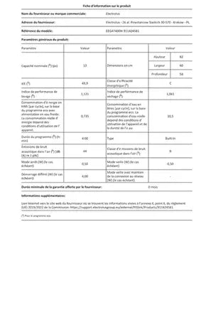 Lave-vaisselle encastrable Electrolux LAVE-VAISSELLE Semi-integrable 60 cm GlassCare 13 couverts