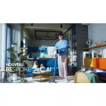 Aspirateur balai SAMSUNG Bespoke Jet AI 2 batteries VS28C9784QK