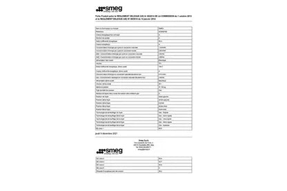 Piano de cuisson Smeg ESTHETIQUE CLASSICA 90cm MIXTE INOX - SCB92PX8 - UBAYE ELECTROMENAGER