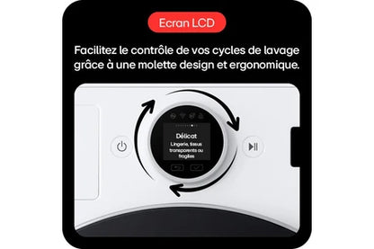 Lave-linge hublot Lg F14X71WHST