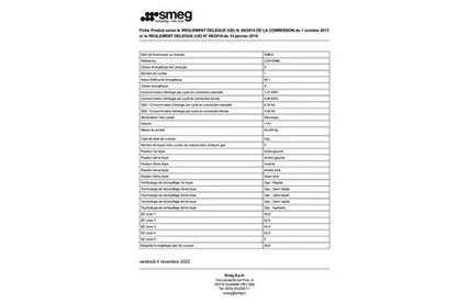 Piano de cuisson Smeg CX91GMBL - UBAYE ELECTROMENAGER