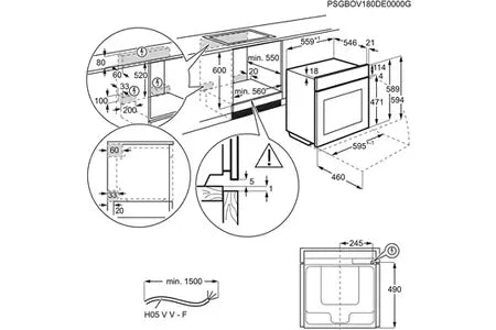 Four encastrable Electrolux INTUIT EOB9S31WX - UBAYE ELECTROMENAGER