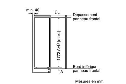 Réfrigérateur 1 porte Siemens ki81rnse0