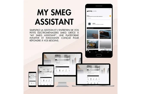 Mini four / Four posable Smeg FOUR COMBINÉ VAPEUR - AIR FRYER - COF01PGEU - UBAYE ELECTROMENAGER