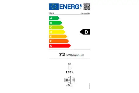Réfrigérateur bar Smeg FAB10HLCR6