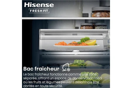 Réfrigérateur 1 porte Hisense Refrigerateur 1 porte RL5K370GSFD Freshfit