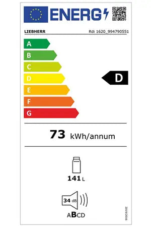 Réfrigérateur top Liebherr Rdi 1620-20