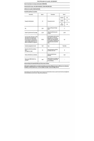 Lave-vaisselle pose libre Whirlpool WH6FC11BS7A0W