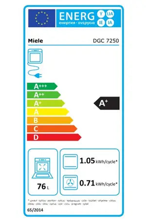 Four encastrable Miele dgc 7250 nr - UBAYE ELECTROMENAGER