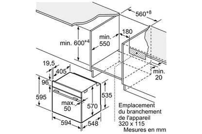Four encastrable Neff B54CR71N0 - UBAYE ELECTROMENAGER