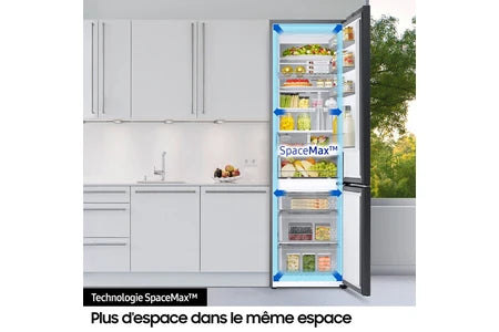 Réfrigérateur congélateur en bas Samsung rb34c602dsa