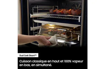 Four encastrable Samsung NV7B7997AAK BESPOKE DUAL COOK STEAM série 7