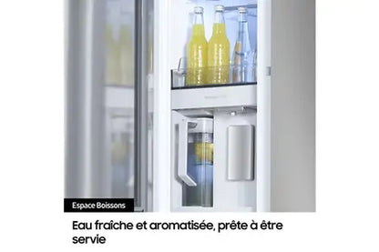 Réfrigérateur multi-portes Samsung RF65DG9H0EB1 - Family Hub avec AI Vision