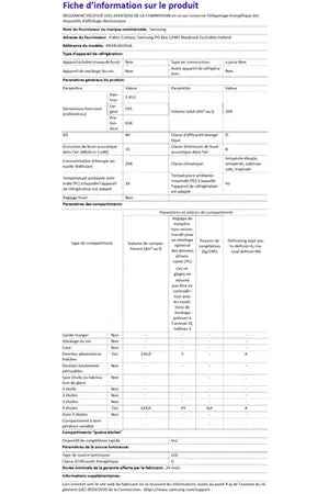 Réfrigérateur congélateur en bas Samsung rb34c602dsa