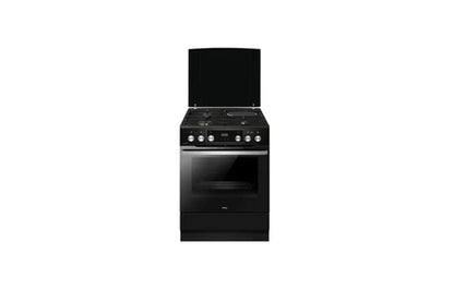 Cuisinière mixte Amica ACM7037RN NOIR MAT - UBAYE ELECTROMENAGER