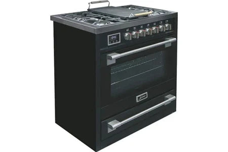 Cuisinière électrique Kaiser Cuisinière électrique HGE 93505 S Gaz 90cm/ Plaque de cuisson au gaz 115L - UBAYE ELECTROMENAGER