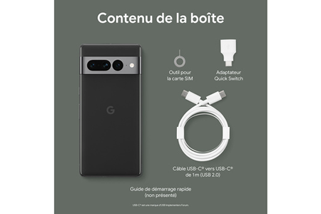 Smartphone GOOGLE PIXEL 7 PRO 128GO VERT SAUGE 5G