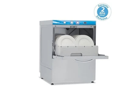 Lave-vaisselle pose libre Elettrobar Lave verres/vaisselle avec adoucisseur affichage digital panier 450 x 450 mm