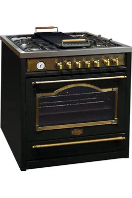 Cuisinière électrique Kaiser Cuisinière Gaz Électrique - - HGE 93555 - 90 cm - Four 115L - 5 foyers à gaz - UBAYE ELECTROMENAGER