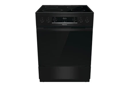 Cuisinière vitrocéramique Hisense HEC6C70BCBG - UBAYE ELECTROMENAGER