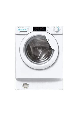 Lave-linge hublot Candy Lave-Linge Hublot CBDO485TWME/1S 31800947 220V 48dB 1400tr/min Acier Inoxydable Bouton Poussoir Blanc