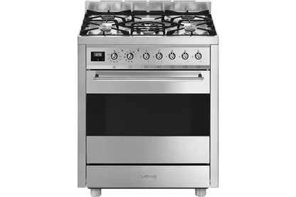 Piano de cuisson Smeg 70cm MIXTE INOX - C7GPX9 - UBAYE ELECTROMENAGER