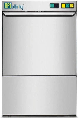 Lave-vaisselle pose libre Afi Collin Lucy Lave Verre Lave Vaisselle 450 x 535 mm sans Adoucisseur Panier Carré