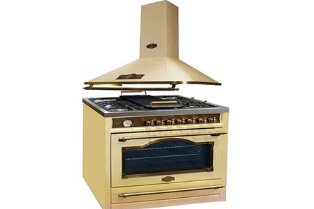 Cuisinière électrique Kaiser Cuisinière à gaz - - HGE 93555 ElfEm - 90 cm - Four électrique multifonctions - Hotte 90 cm - UBAYE ELECTROMENAGER