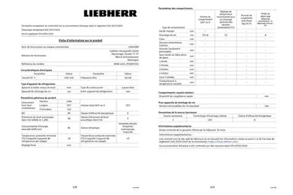 Cave de vieillissement Liebherr WSBL4601-20