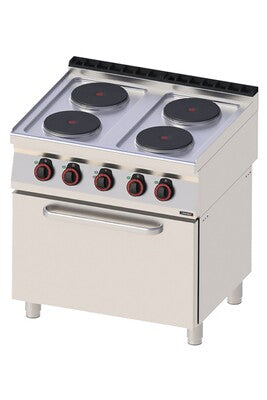 Gazinière Casselin C7FOE4FFV80 - UBAYE ELECTROMENAGER