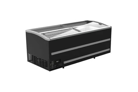 Congélateur coffre CombiSteel Congélateur Bahut Vitré Professionnel pour Supermarché - UBAYE ELECTROMENAGER