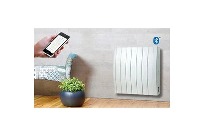 Radiateur électrique HAVERLAND RADIATEUR À INERTIE EN FONTE D'ALUMINIUM AVEC BLUETOOTH - 1700W - - HAVERLAND - BLANC