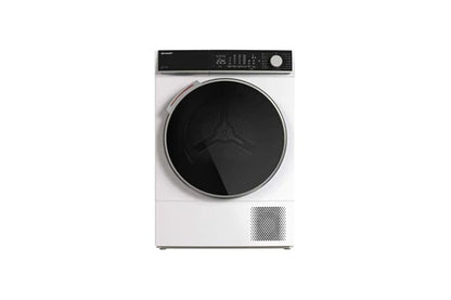 Sèche-linge à condensation Sharp Seche linge hublot KD-NHL9S9GW2-ES 61.18 cm