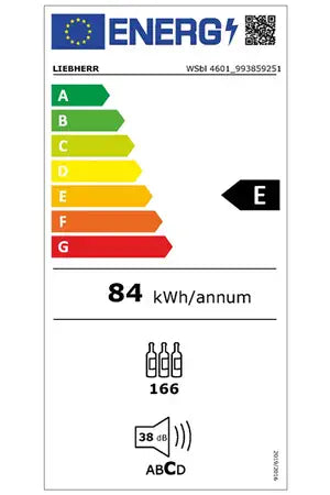Cave de vieillissement Liebherr WSBL4601-20