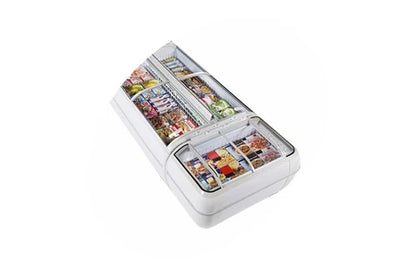Congélateur coffre Tefcold Réfrigérateur / Congélateur de Supermarché TWIN HEAD CF - UBAYE ELECTROMENAGER
