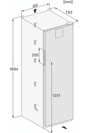 Cave de vieillissement Miele KWT 4584 E