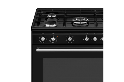 Piano de cuisson Smeg CX91GMBL - UBAYE ELECTROMENAGER