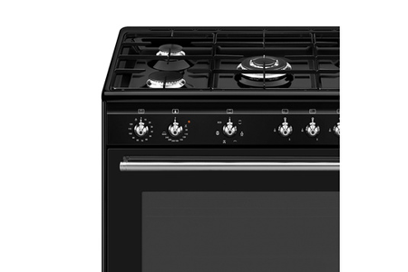 Piano de cuisson Smeg CX91GMBL - UBAYE ELECTROMENAGER