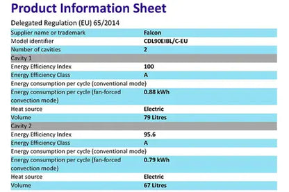 Cuisinière induction Falcon CLASSIC DELUXE - CDL90EIOG/C-EU - 90CM - UBAYE ELECTROMENAGER