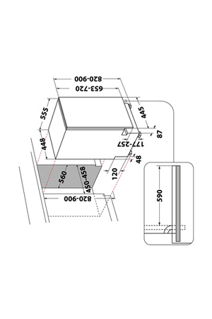 Lave-vaisselle WHIRLPOOL WSIC3M17 - ENCASTRABLE 45CM