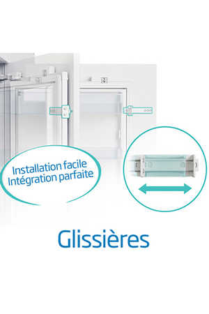 Refrigerateur congelateur en bas BEKO COMBINE ENCASTRABLE - BCNA275E32SN 178CM