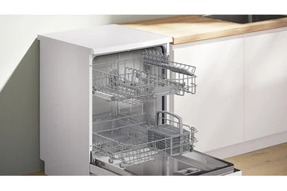 Lave-vaisselle pose libre Bosch SMS25AW09F 60 cm, Blanc