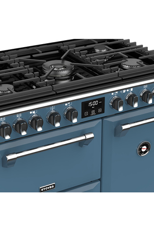 Piano de cuisson STOVES RICHMOND DELUXE GAZ 90CM BLEU ORAGE PRICHDX90DFTBL