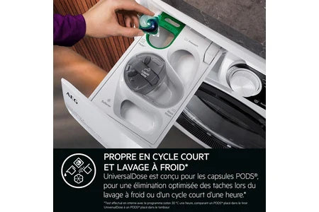 Lave-linge séchant Aeg LWR73A1176V