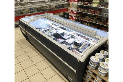 Congélateur coffre Tefcold Réfrigérateur / Congélateur de Supermarché TWIN HEAD CF - UBAYE ELECTROMENAGER