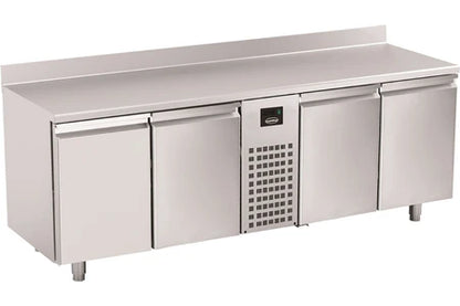 Réfrigérateur top CombiSteel Table Réfrigérée Positive avec Dosseret Série 700 2 à 4 Portes